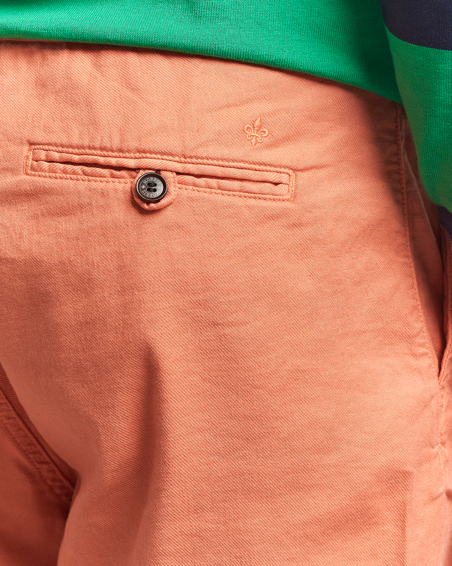 Herren | Shorts | Morris | Fenix Linen/Cotton Shorts Orange