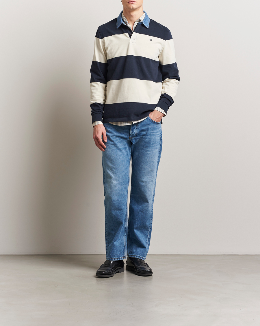 Herren | Pullover | Morris | Harbour Rugger Blue/White XL