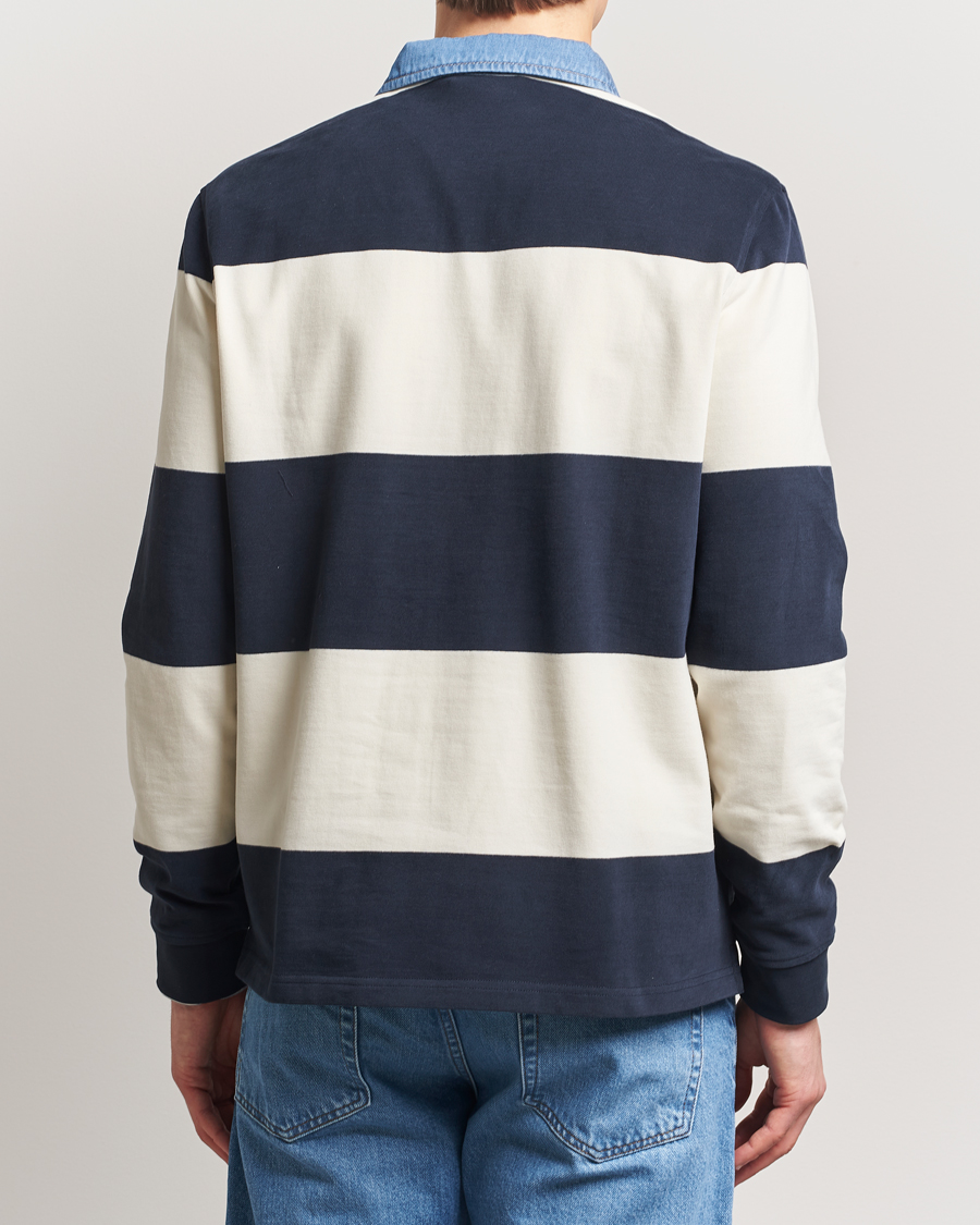 Herren | Pullover | Morris | Harbour Rugger Blue/White XL