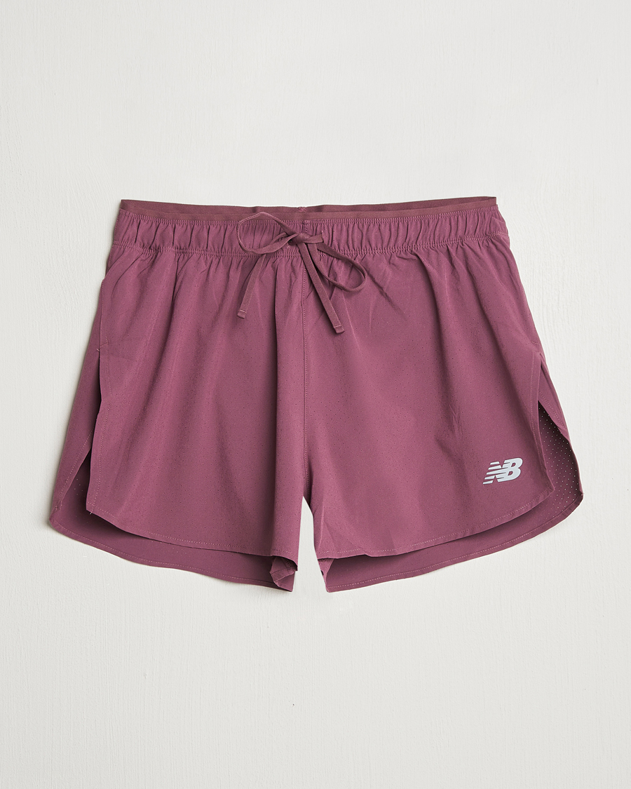 Herren | Shorts | New Balance Running | Split Shorts Faded Plum