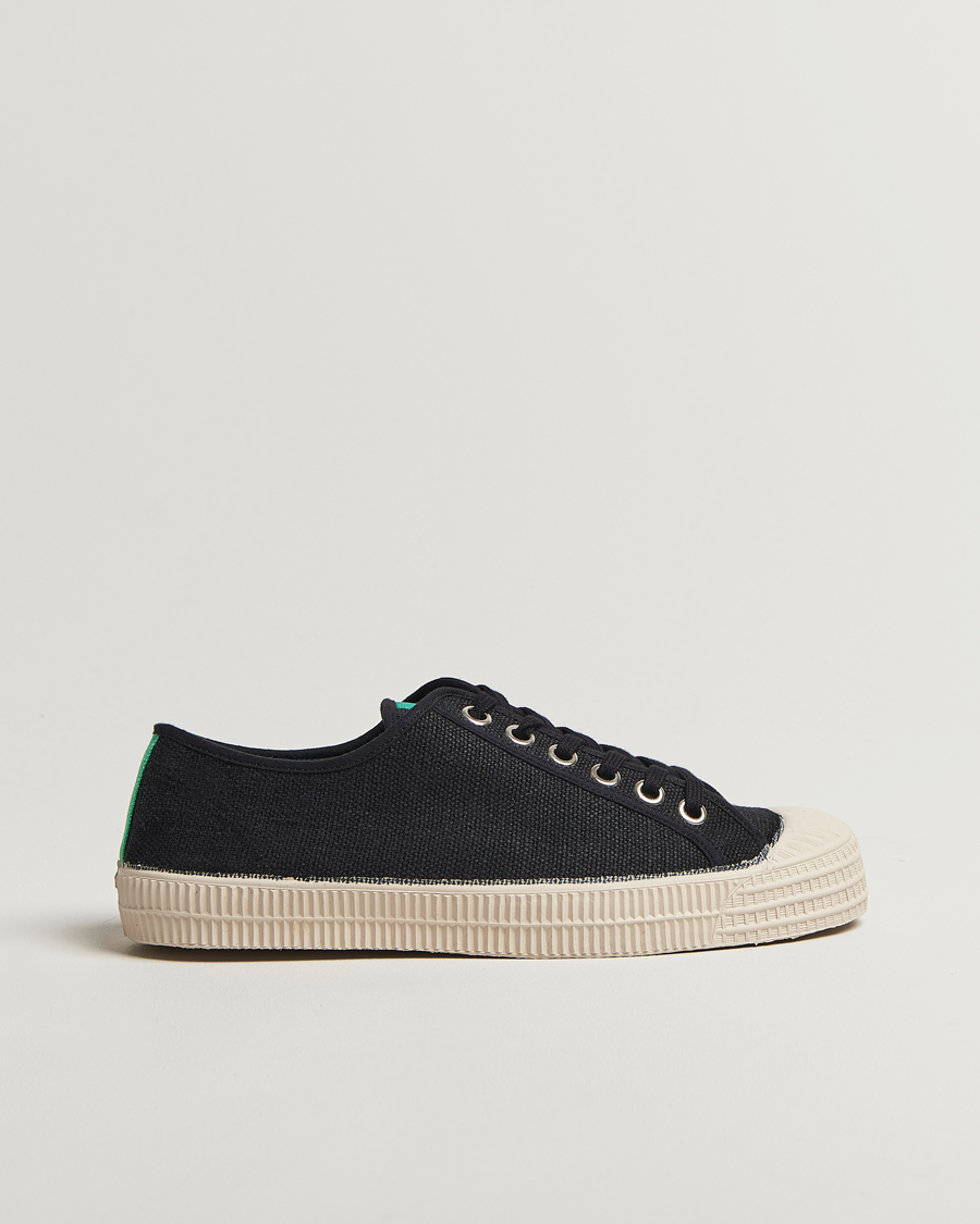 Herren | Novesta Star Master Hemp Sneaker Black | Novesta | Star Master Hemp Sneaker Black