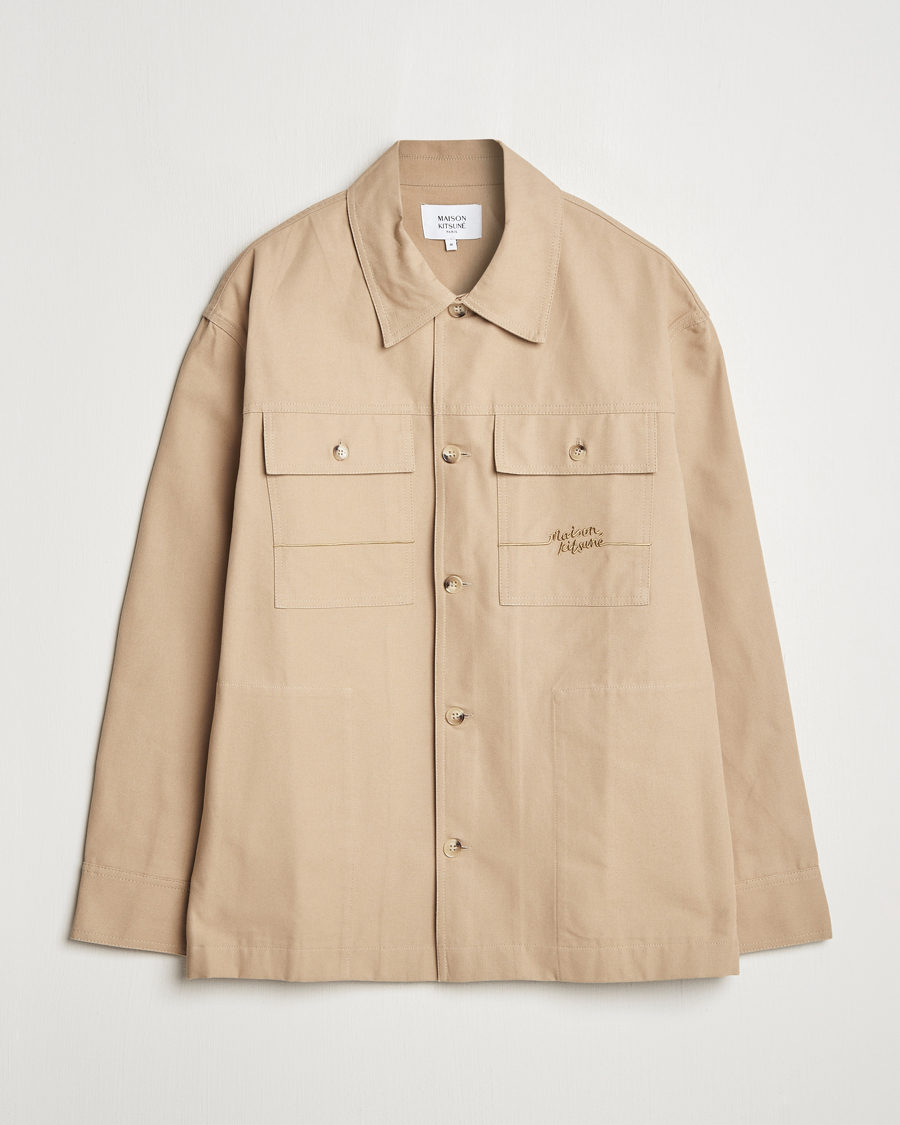Herren | Hemden | Maison Kitsuné | Workwear Overshirt Cork