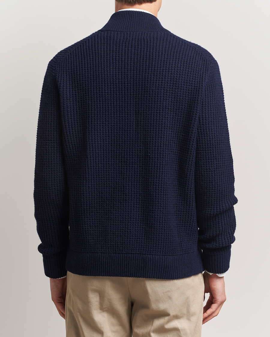 Herren | Pullover | Polo Ralph Lauren | Cotton/Wool Button Cardigan Hunter Navy