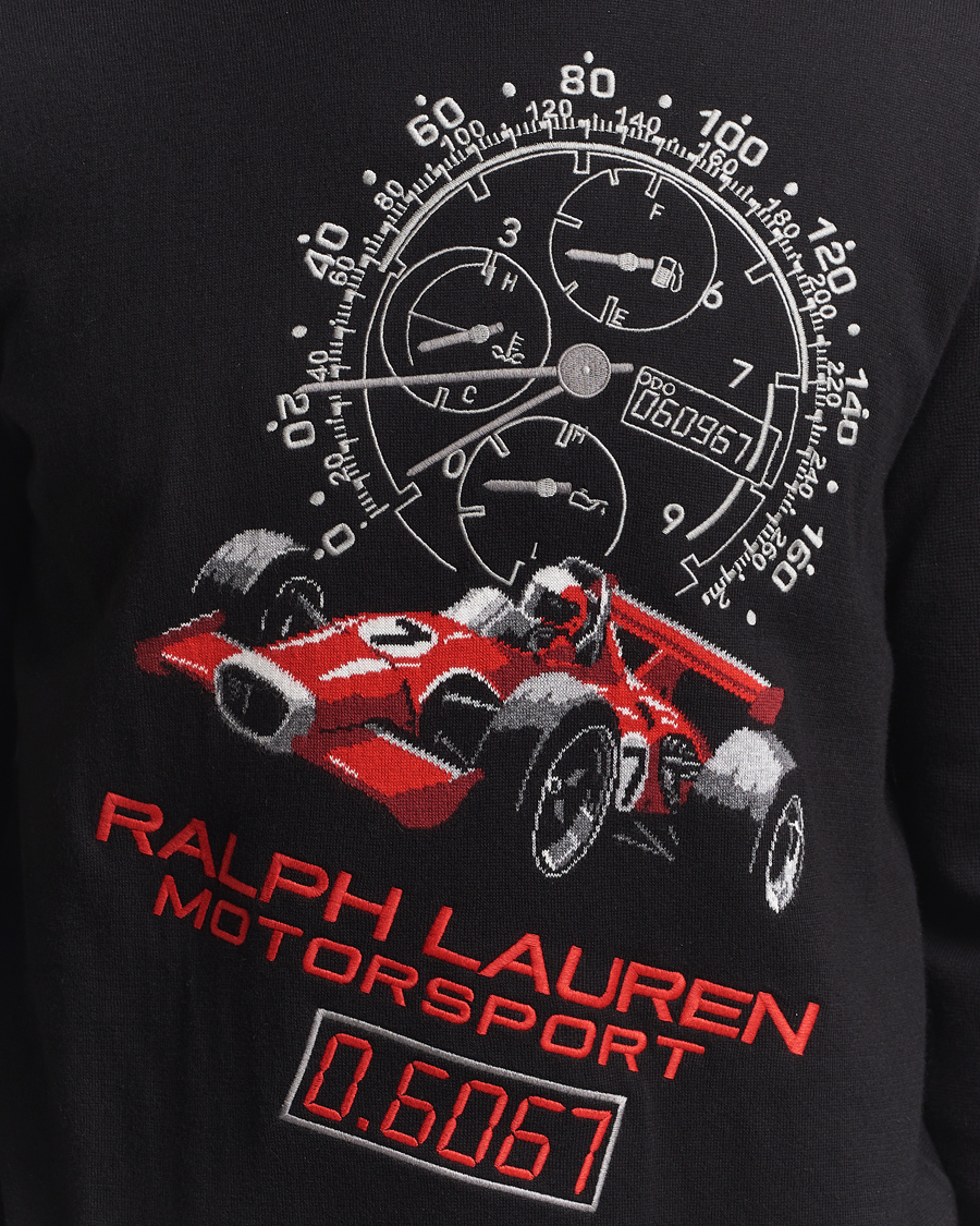 Herren | Pullover | Polo Ralph Lauren | RL Motorsport Knitted Sweater Black Combo