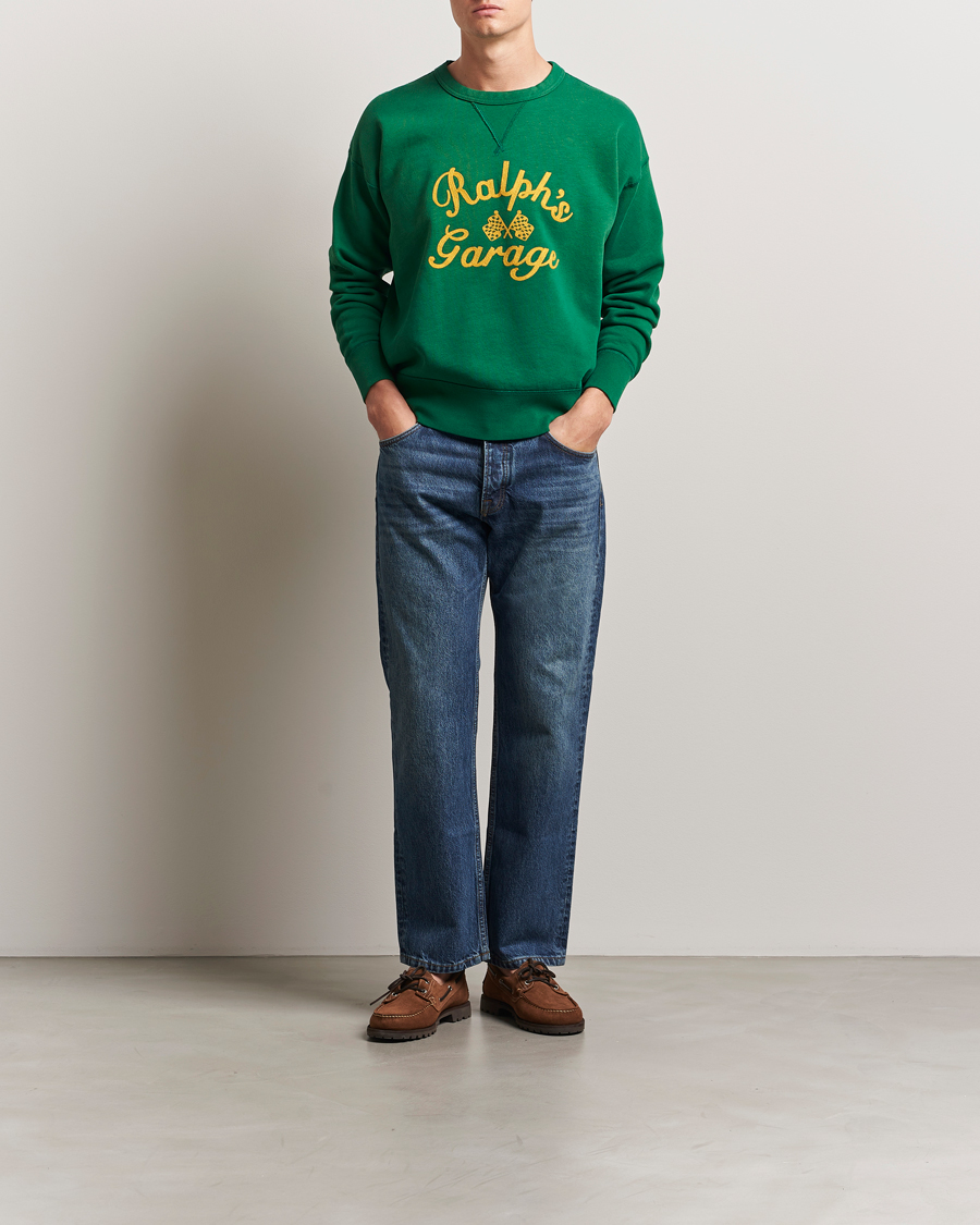 Herren | Pullover | Polo Ralph Lauren | Ralph's Garage Sweatshirt Tennis Green