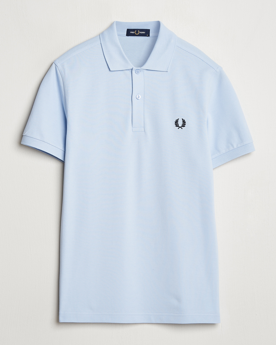 Herren | Poloshirts | Fred Perry | Plain Polo Shirt Light Smoke