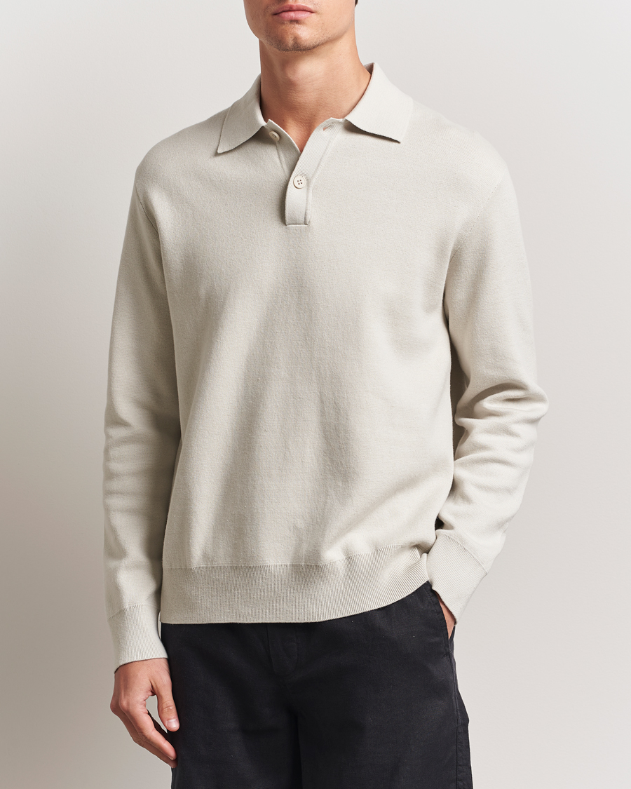 Herren | Pullover | Samsøe Samsøe | Nino Knitted Polo Moonstruck