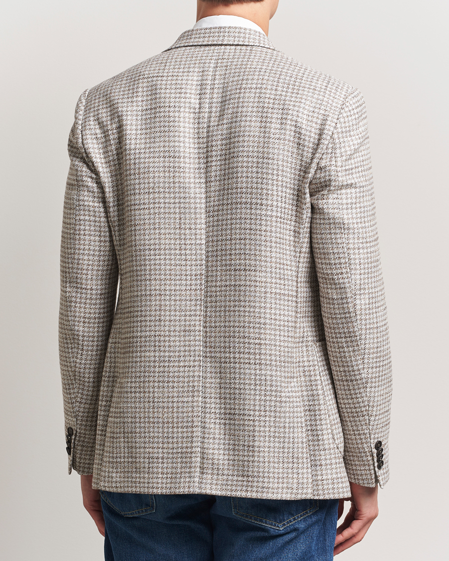 Herren | Sakkos | Tiger of Sweden | Justin Viscose/Linen Pepita Blazer Tehina