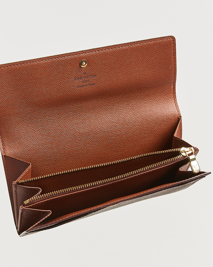 Herren | Louis Vuitton Pre-Owned Pochette Porte Monnaie Credit Wallet Monogram | Louis Vuitton Pre-Owned | Pochette Porte Monnaie Credit Wallet Monogram