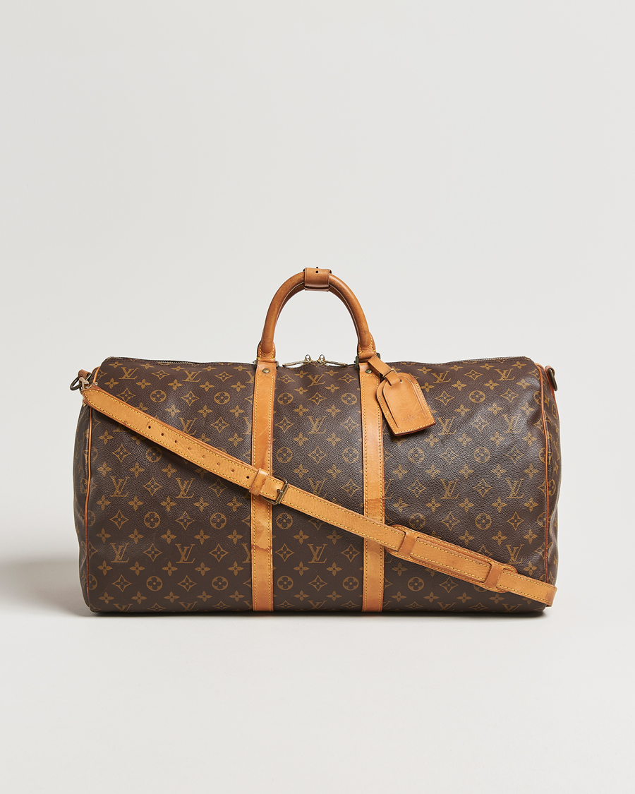 Herren | Louis Vuitton Pre-Owned Keepall Bandoulière 55 Monogram | Louis Vuitton Pre-Owned | Keepall Bandoulière 55 Monogram