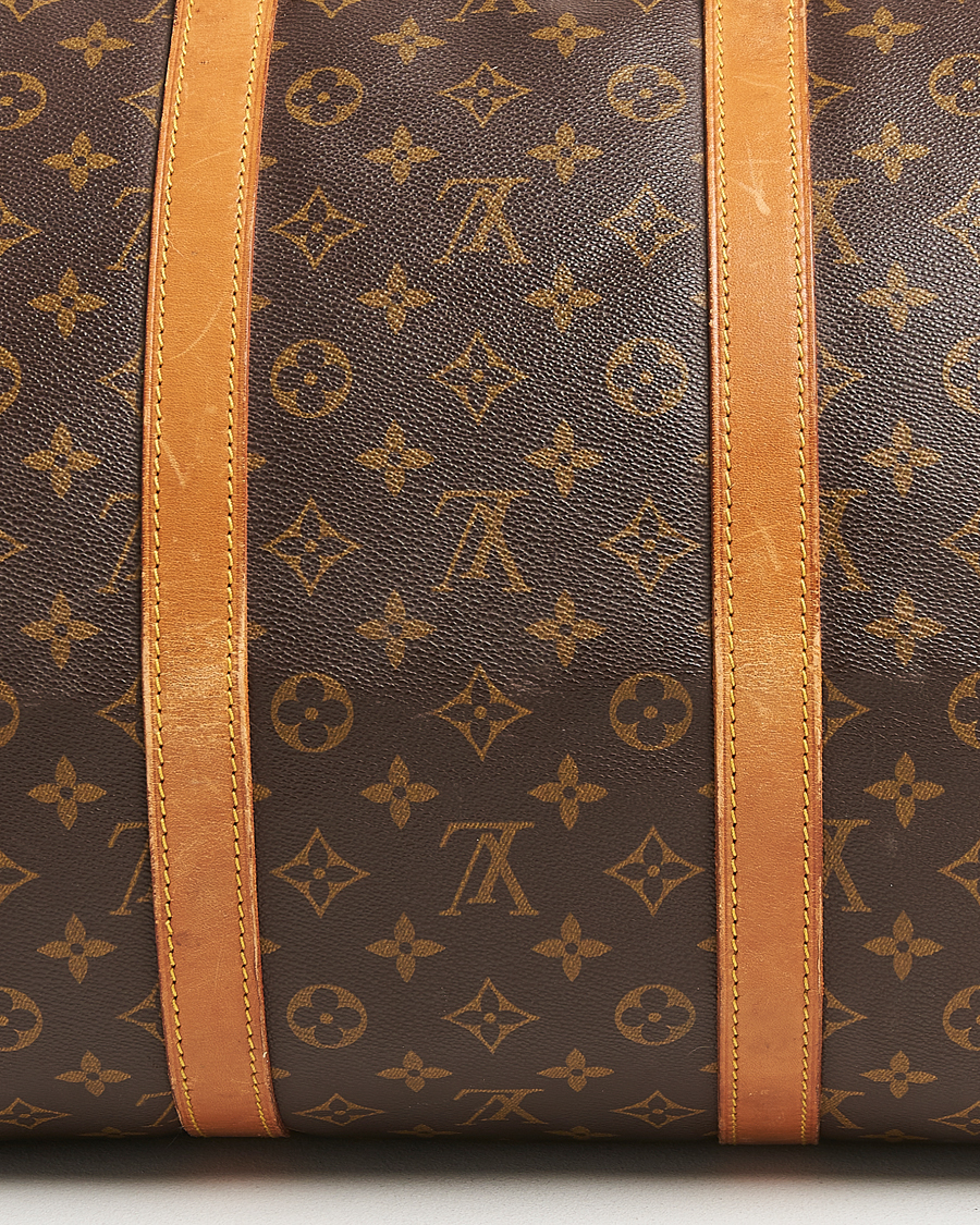 Herren | Louis Vuitton Pre-Owned Keepall Bandoulière 55 Monogram | Louis Vuitton Pre-Owned | Keepall Bandoulière 55 Monogram