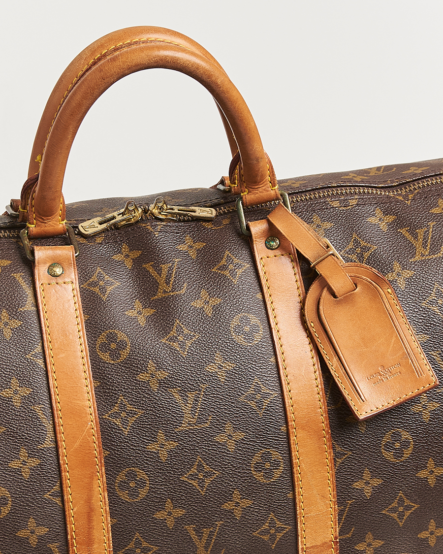 Herren | Louis Vuitton Pre-Owned Keepall Bandoulière 55 Monogram | Louis Vuitton Pre-Owned | Keepall Bandoulière 55 Monogram