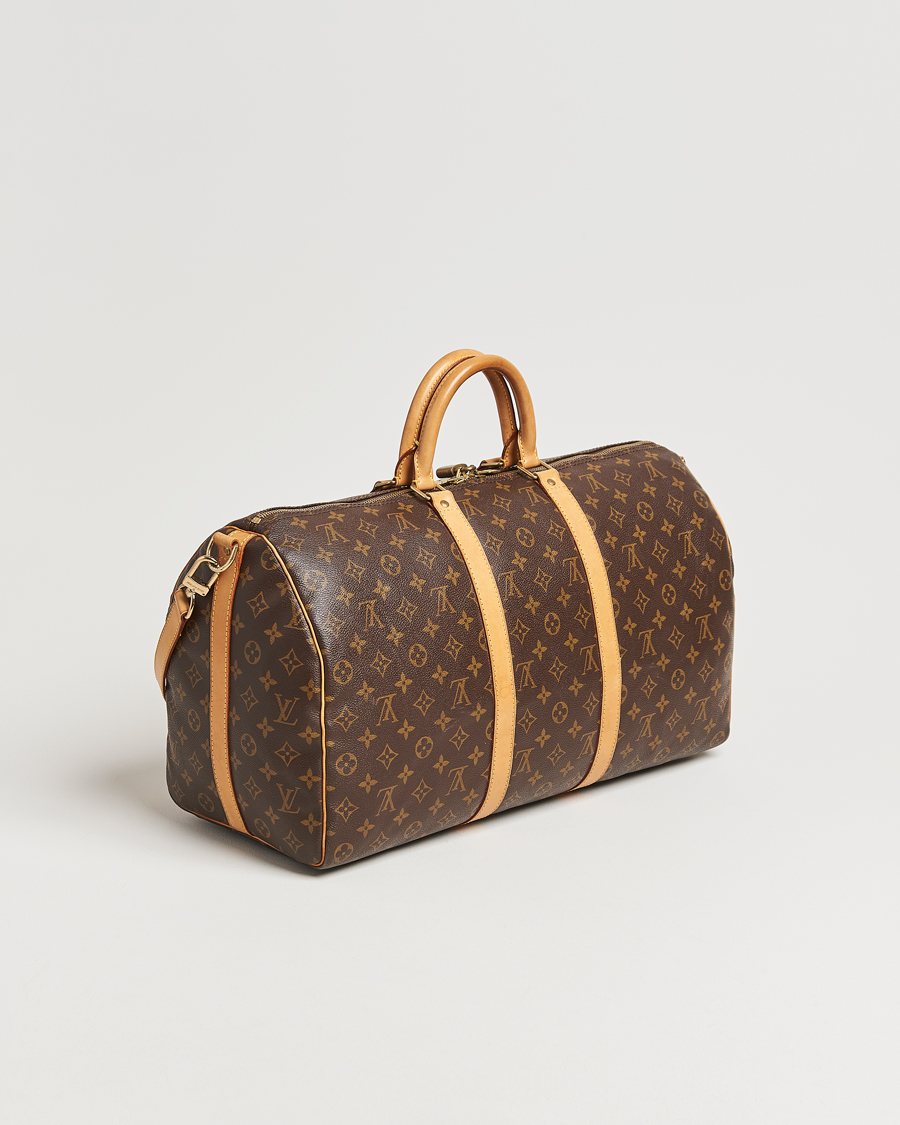 Herren | Louis Vuitton Pre-Owned Keepall Bandoulière 50 Monogram | Louis Vuitton Pre-Owned | Keepall Bandoulière 50 Monogram