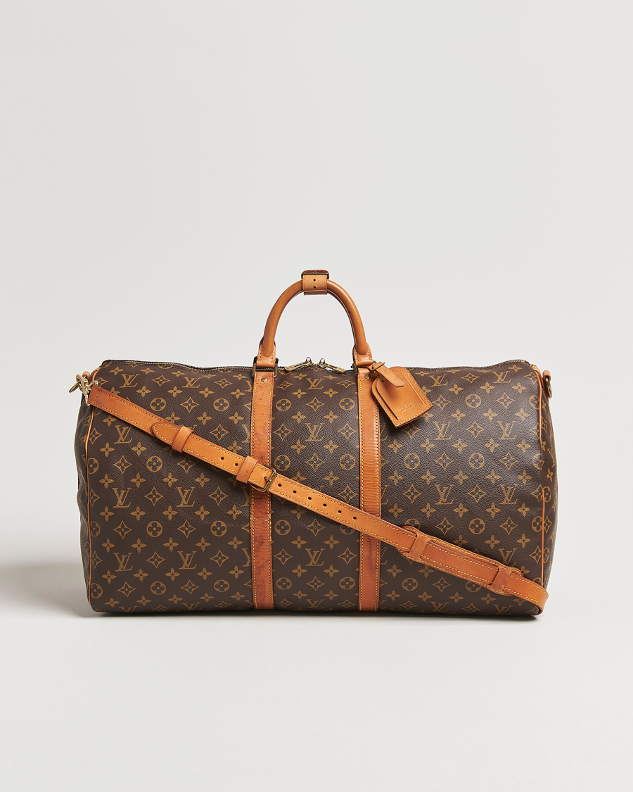 Herren | Louis Vuitton Pre-Owned Keepall Bandoulière 55 Monogram | Louis Vuitton Pre-Owned | Keepall Bandoulière 55 Monogram