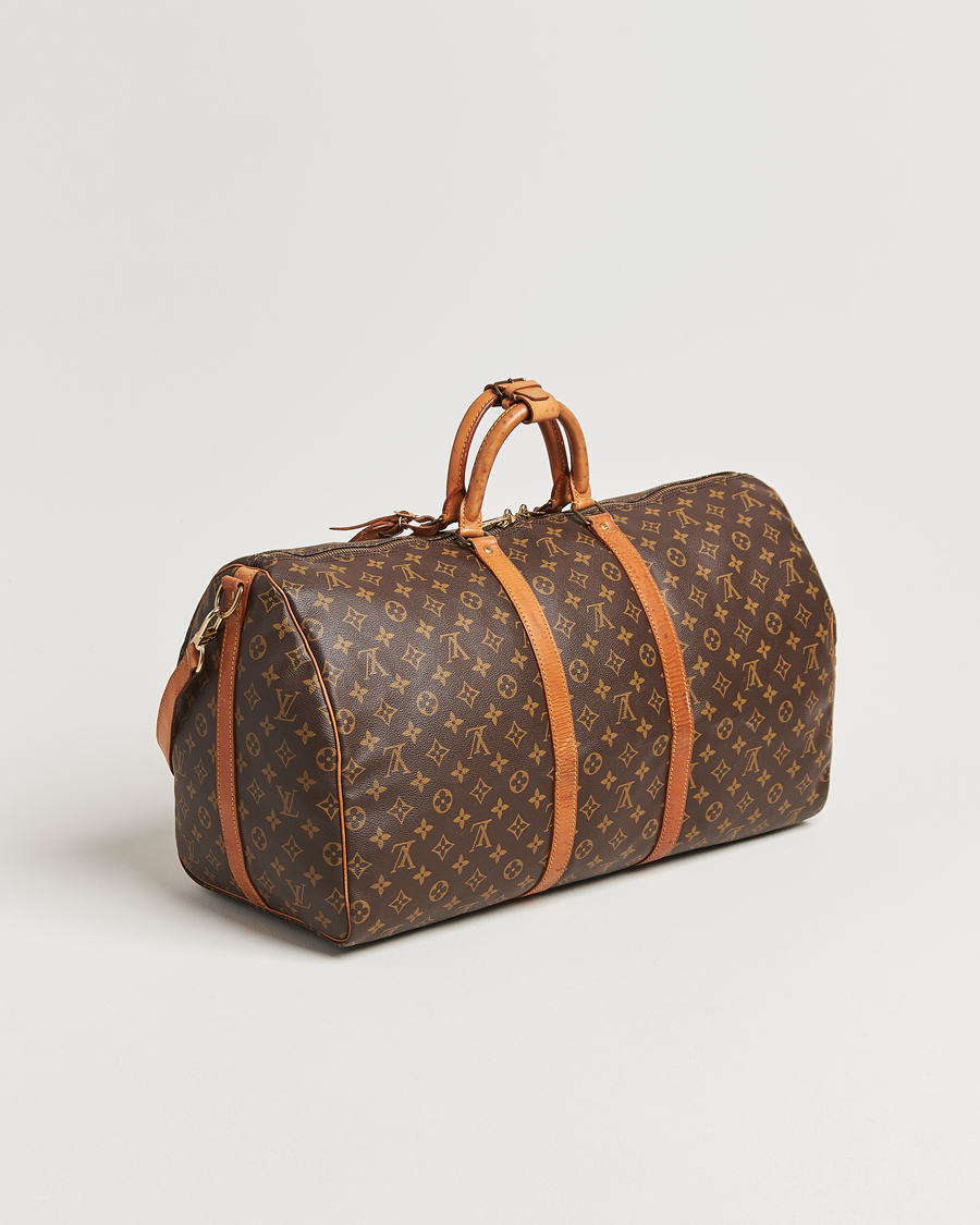 Herren | Louis Vuitton Pre-Owned Keepall Bandoulière 55 Monogram | Louis Vuitton Pre-Owned | Keepall Bandoulière 55 Monogram