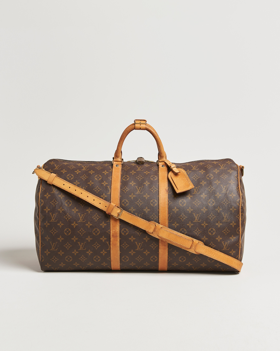 Herren | Louis Vuitton Pre-Owned Keepall Bandoulière 55 Monogram | Louis Vuitton Pre-Owned | Keepall Bandoulière 55 Monogram