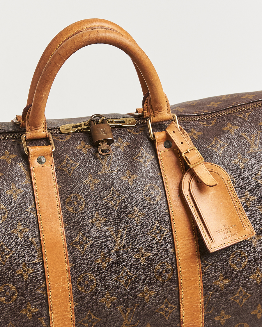 Herren | Louis Vuitton Pre-Owned Keepall Bandoulière 55 Monogram | Louis Vuitton Pre-Owned | Keepall Bandoulière 55 Monogram
