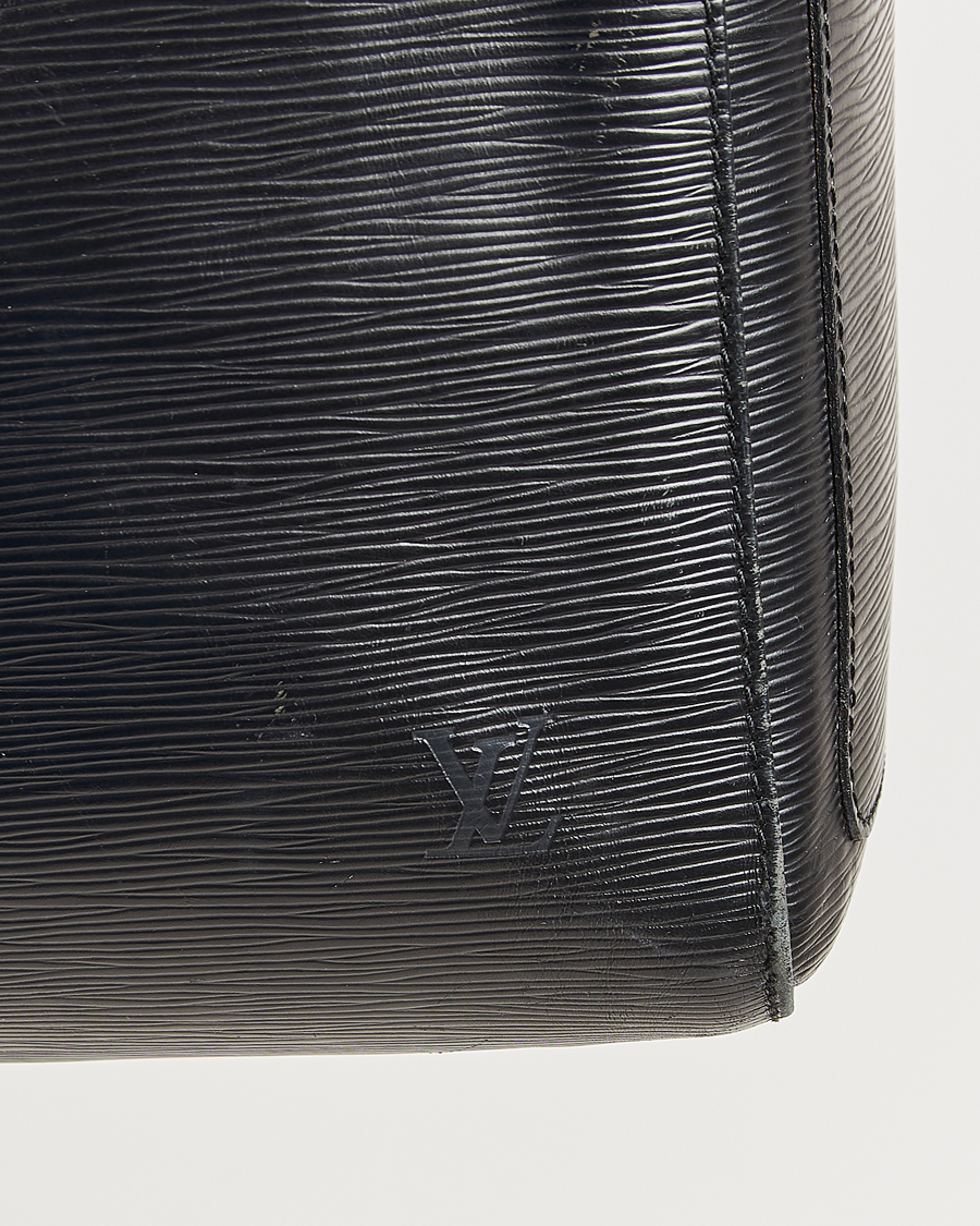 Herren | Pre-Owned & Vintage Bags | Louis Vuitton Pre-Owned | Keepall 50 Epi Leather Black