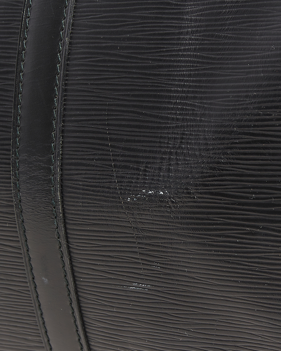 Herren | Pre-Owned & Vintage Bags | Louis Vuitton Pre-Owned | Keepall 50 Epi Leather Black