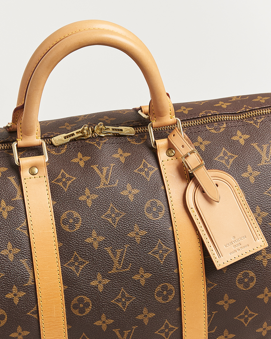 Herren | Louis Vuitton Pre-Owned Keepall Bandoulière 55 Monogram | Louis Vuitton Pre-Owned | Keepall Bandoulière 55 Monogram