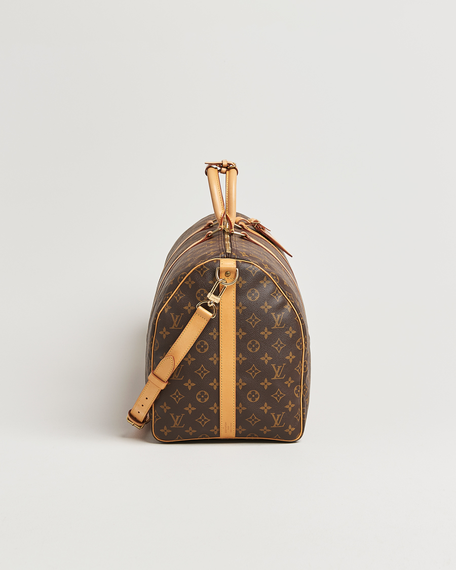 Herren | Louis Vuitton Pre-Owned Keepall Bandoulière 55 Monogram | Louis Vuitton Pre-Owned | Keepall Bandoulière 55 Monogram