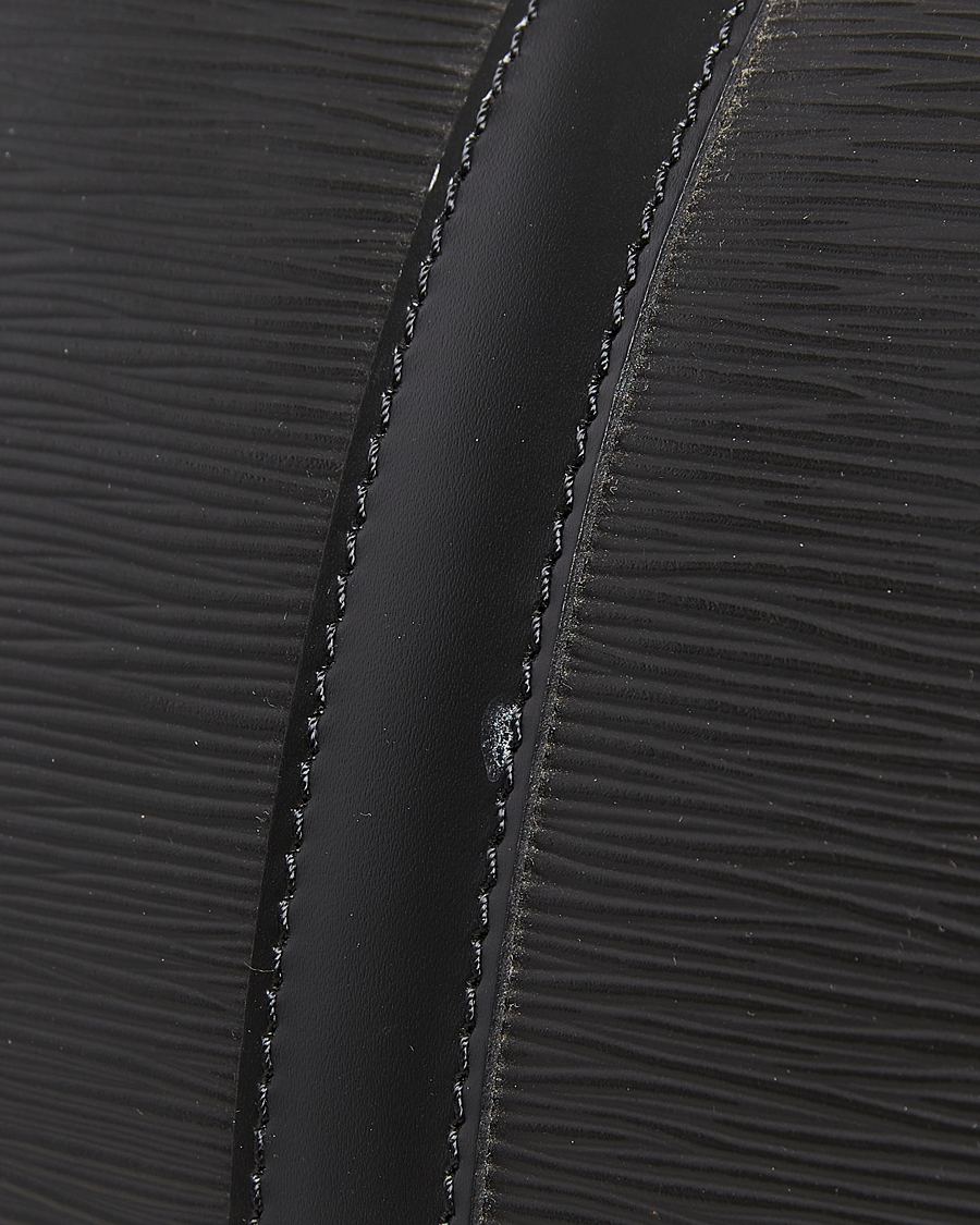 Herren | Louis Vuitton Pre-Owned Keepall 55 Epi Leather Bag Black | Louis Vuitton Pre-Owned | Keepall 55 Epi Leather Bag Black