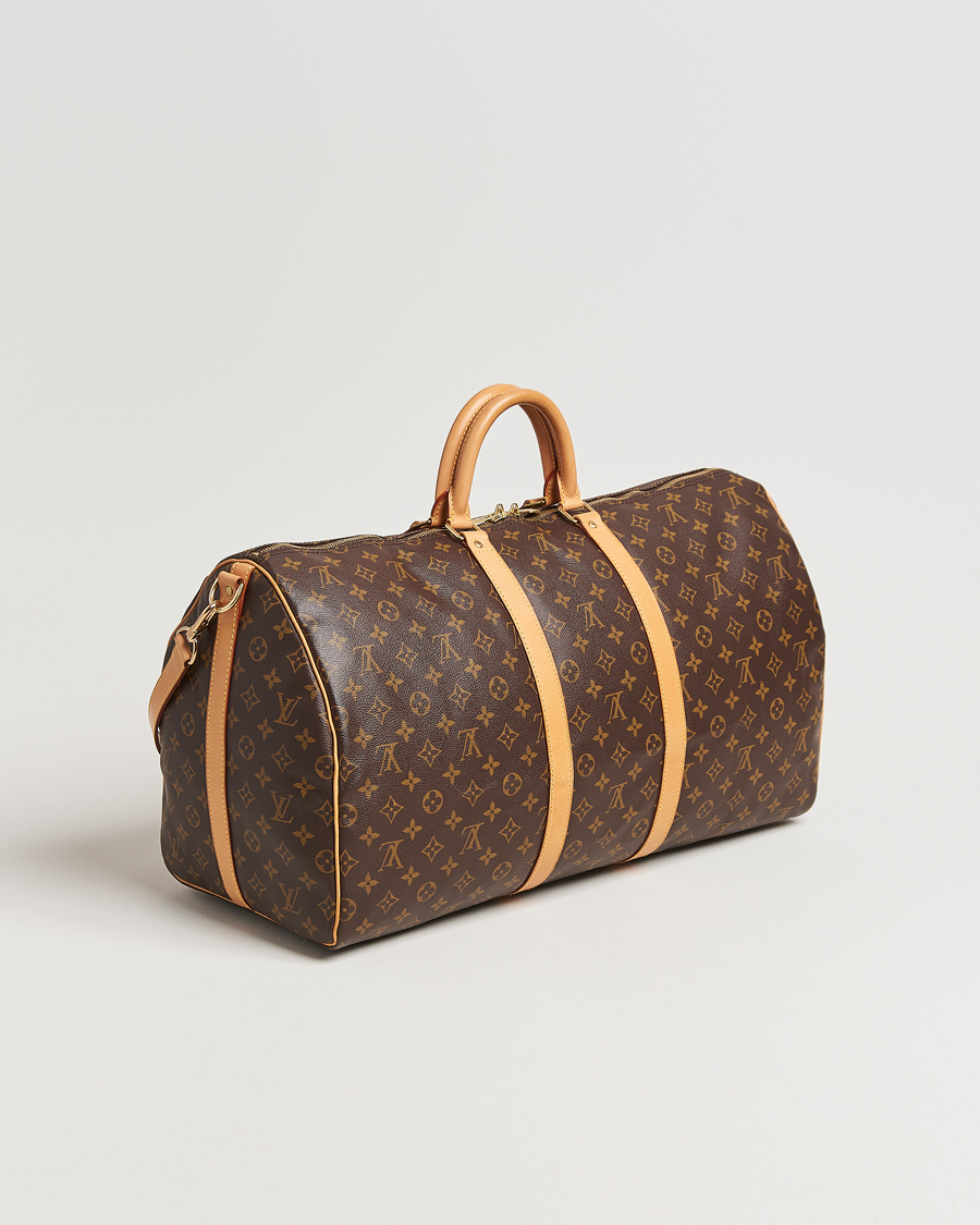 Herren | Louis Vuitton Pre-Owned Keepall Bandoulière 55 Monogram | Louis Vuitton Pre-Owned | Keepall Bandoulière 55 Monogram