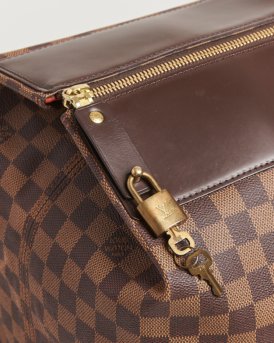 Herren | Louis Vuitton Pre-Owned Greenwich GM Travel Bag Damier Ebene | Louis Vuitton Pre-Owned | Greenwich GM Travel Bag Damier Ebene