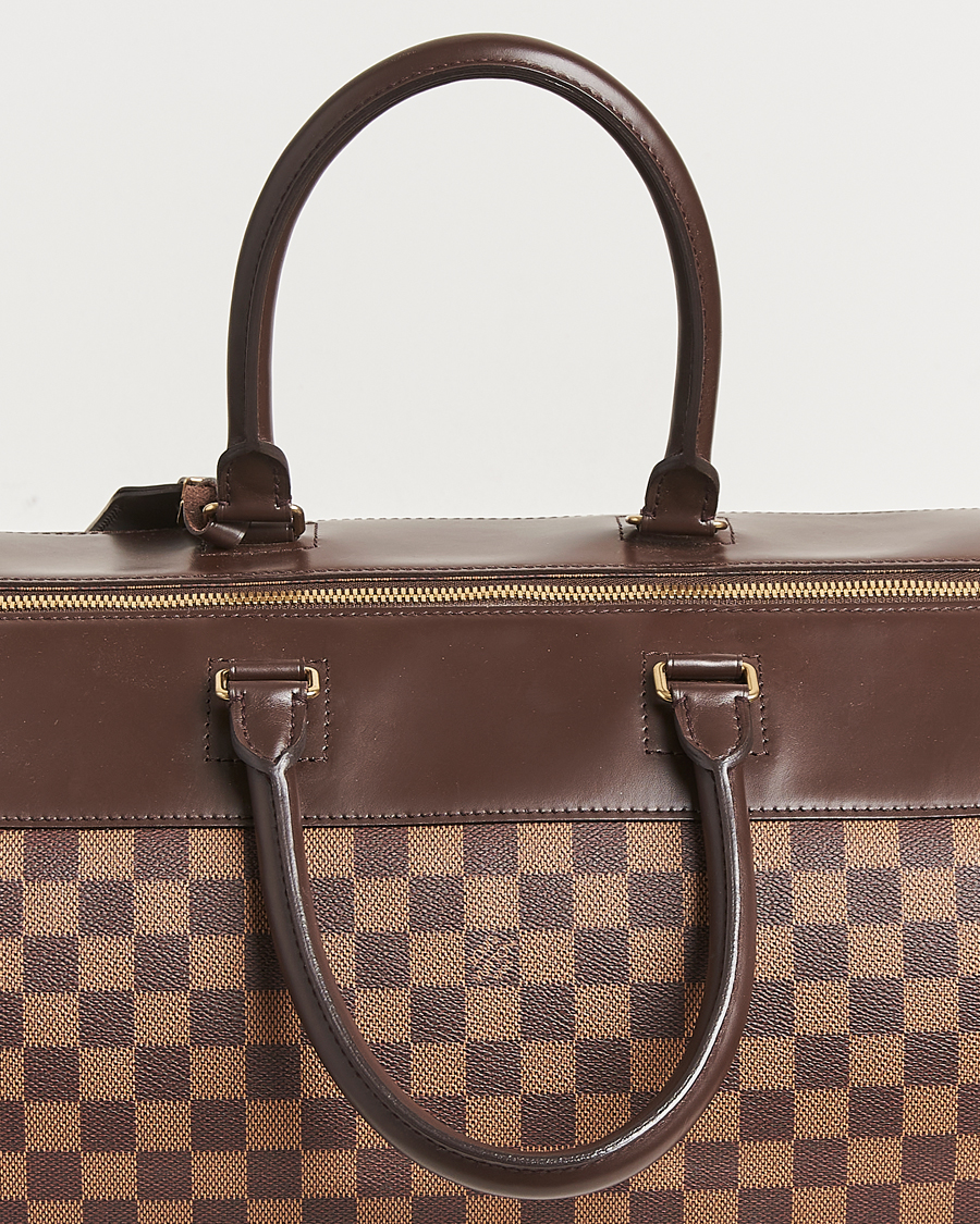 Herren | Louis Vuitton Pre-Owned Greenwich GM Travel Bag Damier Ebene | Louis Vuitton Pre-Owned | Greenwich GM Travel Bag Damier Ebene
