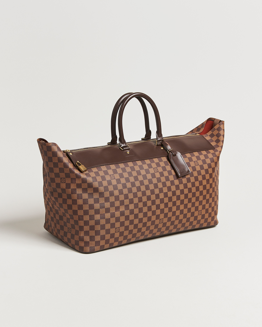 Herren | Louis Vuitton Pre-Owned Greenwich GM Travel Bag Damier Ebene | Louis Vuitton Pre-Owned | Greenwich GM Travel Bag Damier Ebene