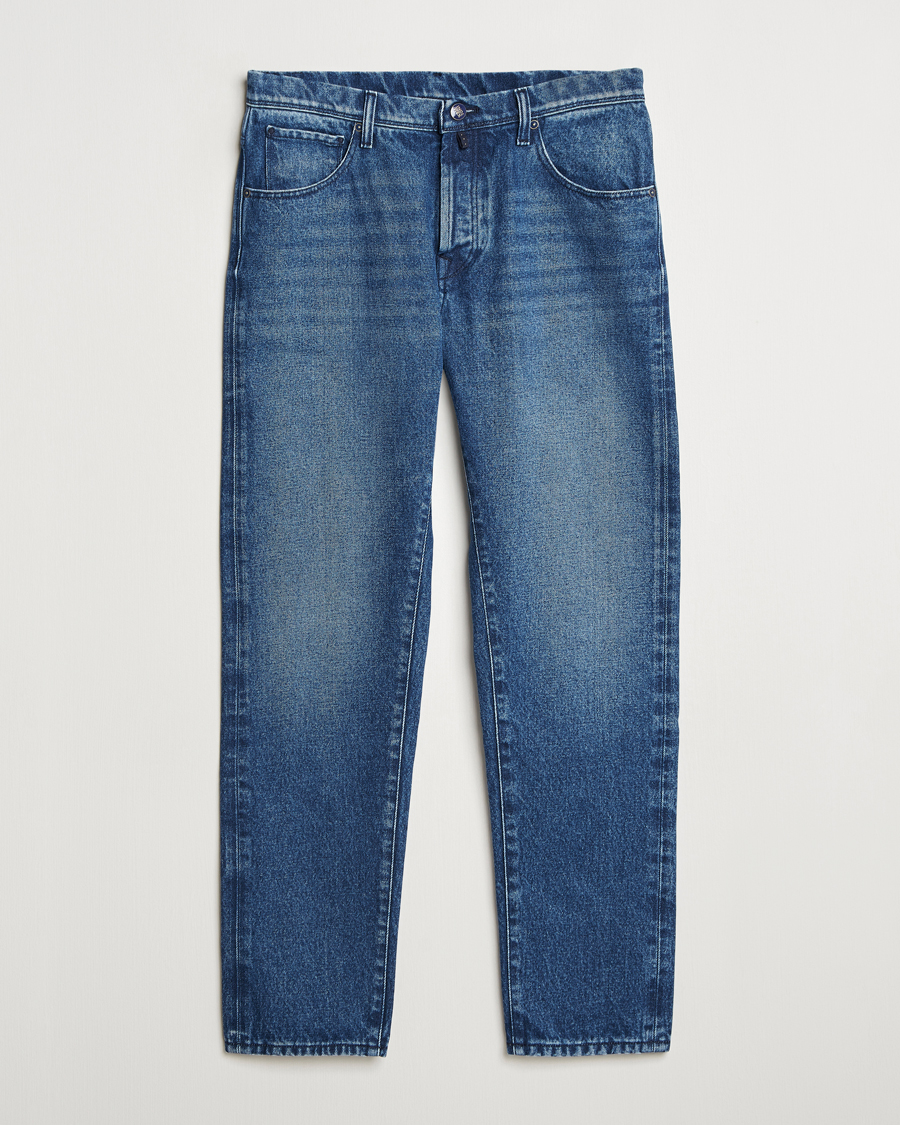 Herren | Jeans | Incotex | 5-Pocket Stretch Denim Dark Wash