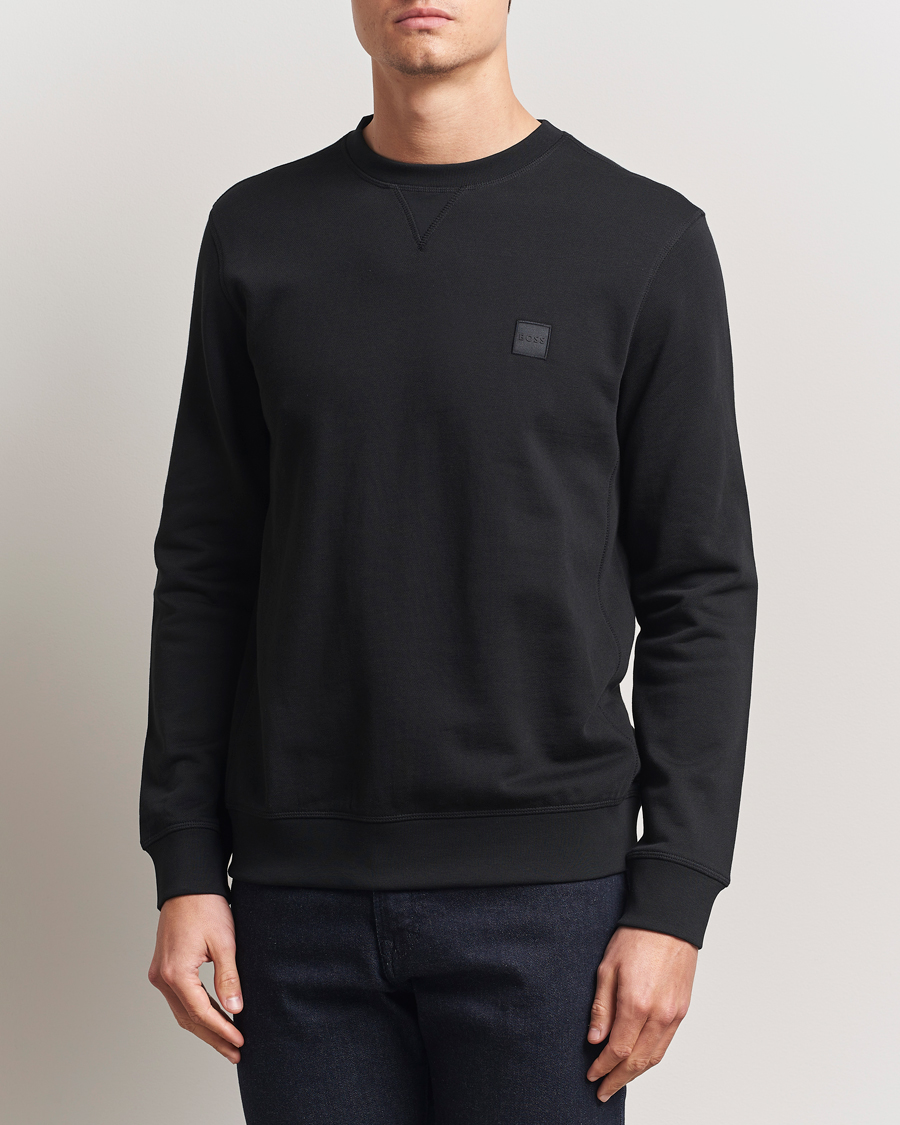 Herren | Pullover | BOSS ORANGE | Westart Logo Sweatshirt Black