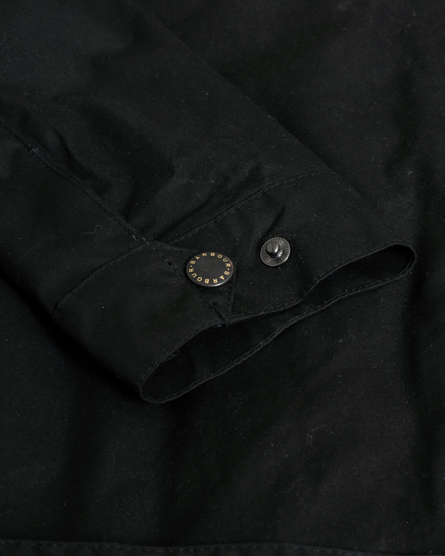 Herren | Jacken | Pre-owned | Barbour International Slim Wax Jacket Black