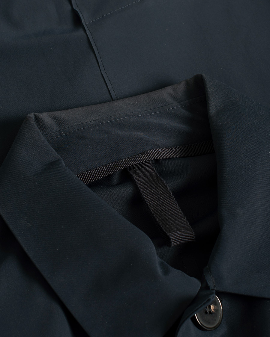 Herren | Jacken | Pre-owned | Harris Wharf London Light Technic Mac Coat Dark Blue