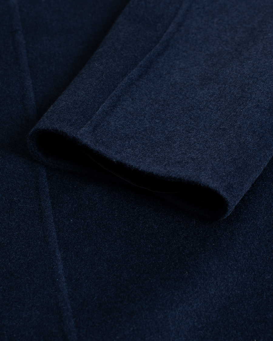 Herren | Jacken | Pre-owned | NN07 Franco Wool Coat Navy Blue