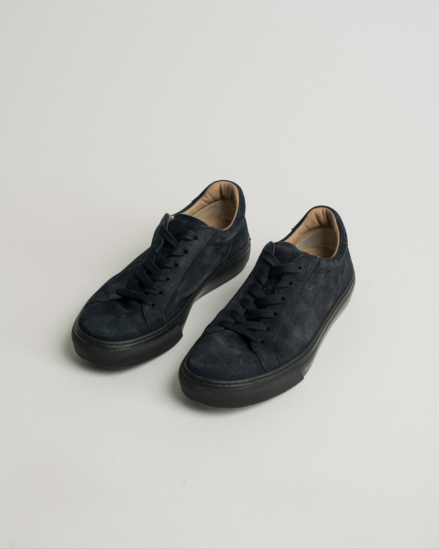 Herren | Pre-owned Schuhe | Pre-owned | Tod's Cassetta Lacciata Sneaker Navy Suede
