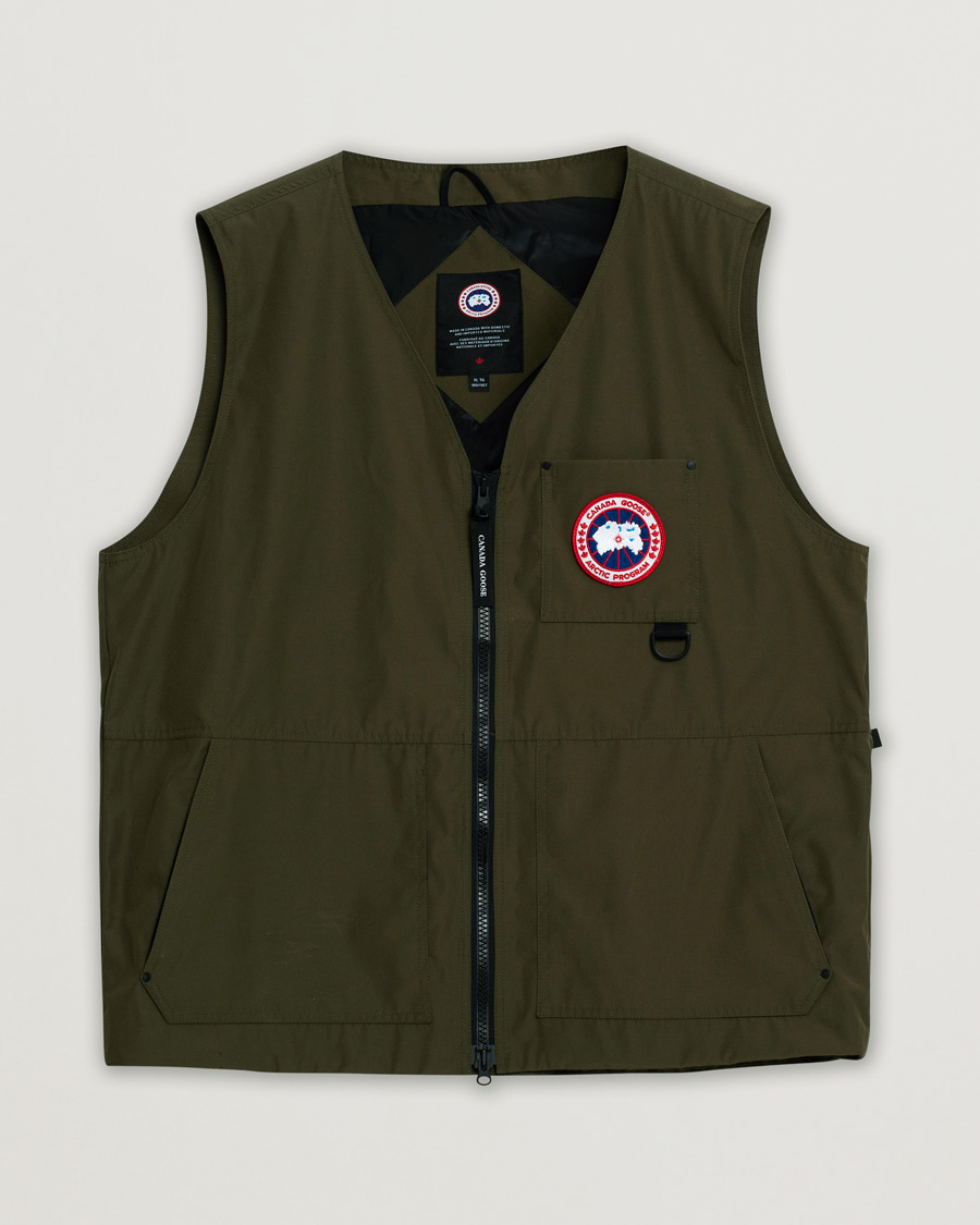 Herren | Pre-owned Jacken | Pre-owned | Canada Goose Canmore Vest Military Green