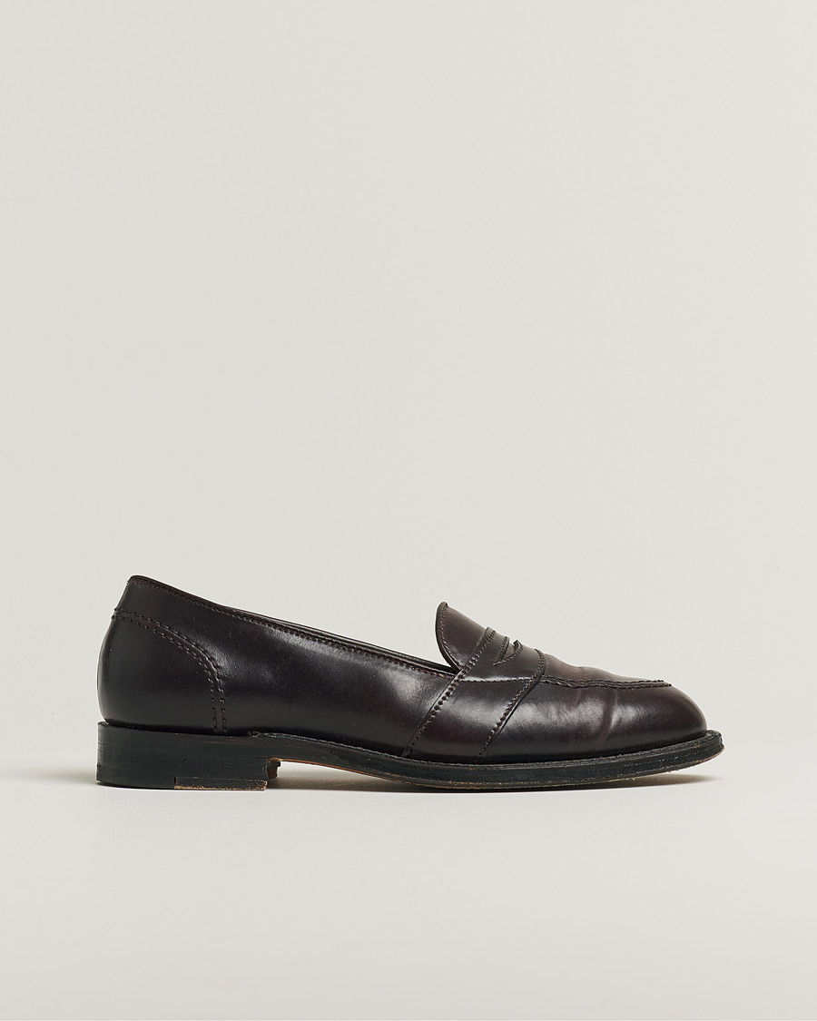 Herren | Alden 684 Full Strap Slip-On Penny Loafer UK7,5 - EU41 | Pre-owned | Alden 684 Full Strap Slip-On Penny Loafer UK7,5 - EU41